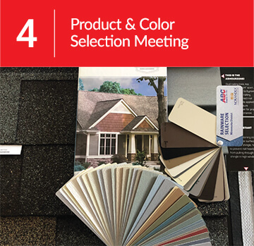 Step 4: Product and Color Selection Meeting